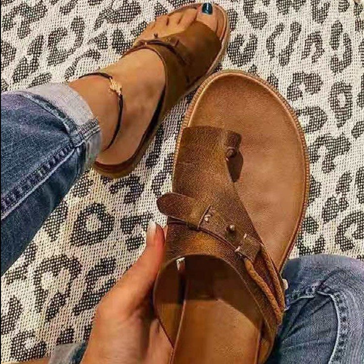 Damen Komfortable Fußbett-Sandalen EB