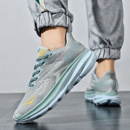 Unisex leichte Straßen-Trainingsschuhe mit gewebtem Performance-Obermaterial und dämpfender Dual-Layer-Zwischensohle EB