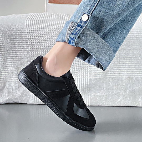 Damen Sportliche Sneaker mit stylishem Obermaterial und rutschfester Sohle EB
