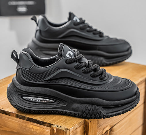 Damen komfortable Chunky Sneakers mit dämpfender Luftpolstersohle EB