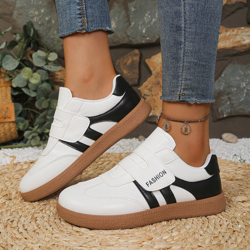 Damen Sneakers mit praktischem Klettverschluss und modischem Design EB