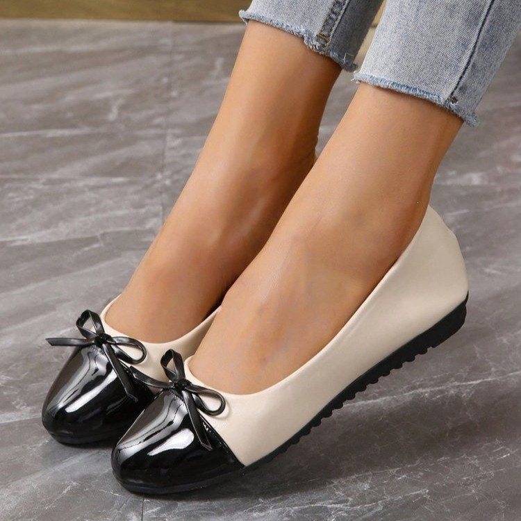 Damen Ballerinas mit schickem Schleifendetail EB