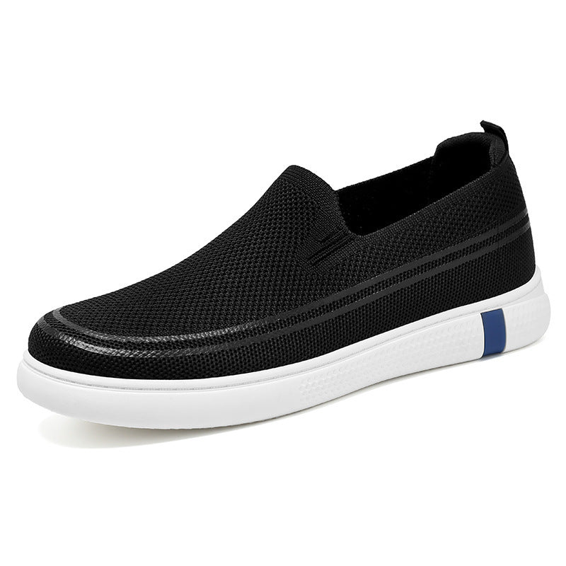 Damen Freizeit Sneakers mit atmungsaktivem Mesh-Obermaterial und rutschfester Sohle EB