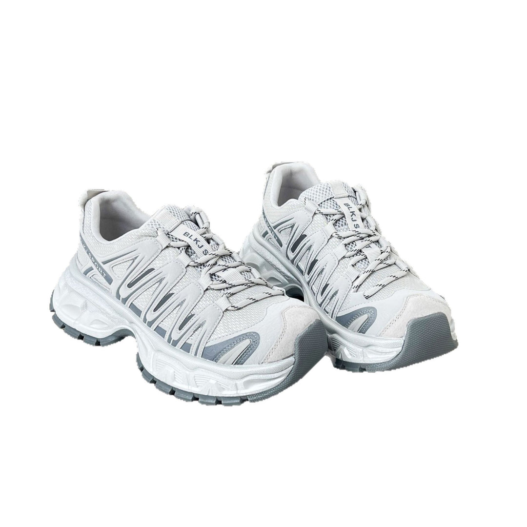 Damen Sportliche Lauf-Sneaker mit atmungsaktiver Mesh-Oberfläche und robustem Sohlenprofil EB