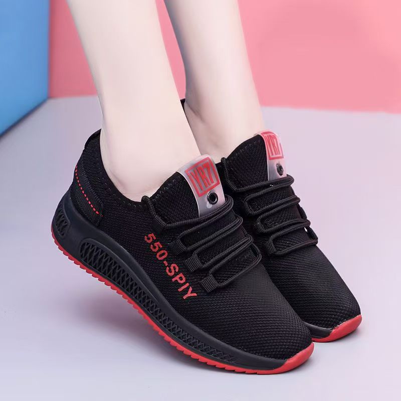 Damen Laufend-dynamische Sneakers mit atmungsaktivem Obermaterial und rutschfester Sohle EB