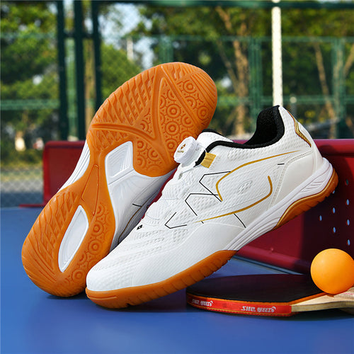 Damen Sportliche Hallenschuhe mit innovativem Schnellschnürsystem und rutschfester Sohle EB