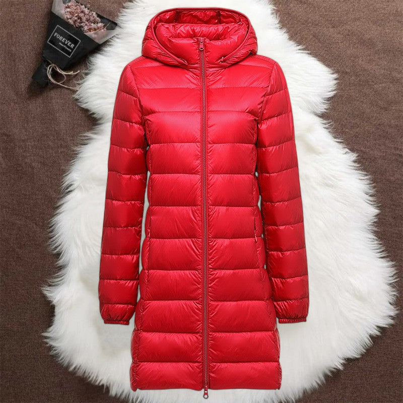 EB | Lange Kapuzenjacke