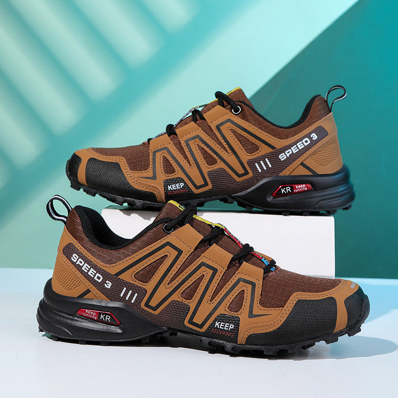 Damen Trailrunning-Schuhe mit strapazierfähigem Obermaterial und rutschfester Sohle EB