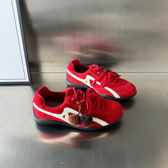 Damen Sportliche Sneaker mit Premium Wildleder und innovativer Dämpfungstechnologie EB