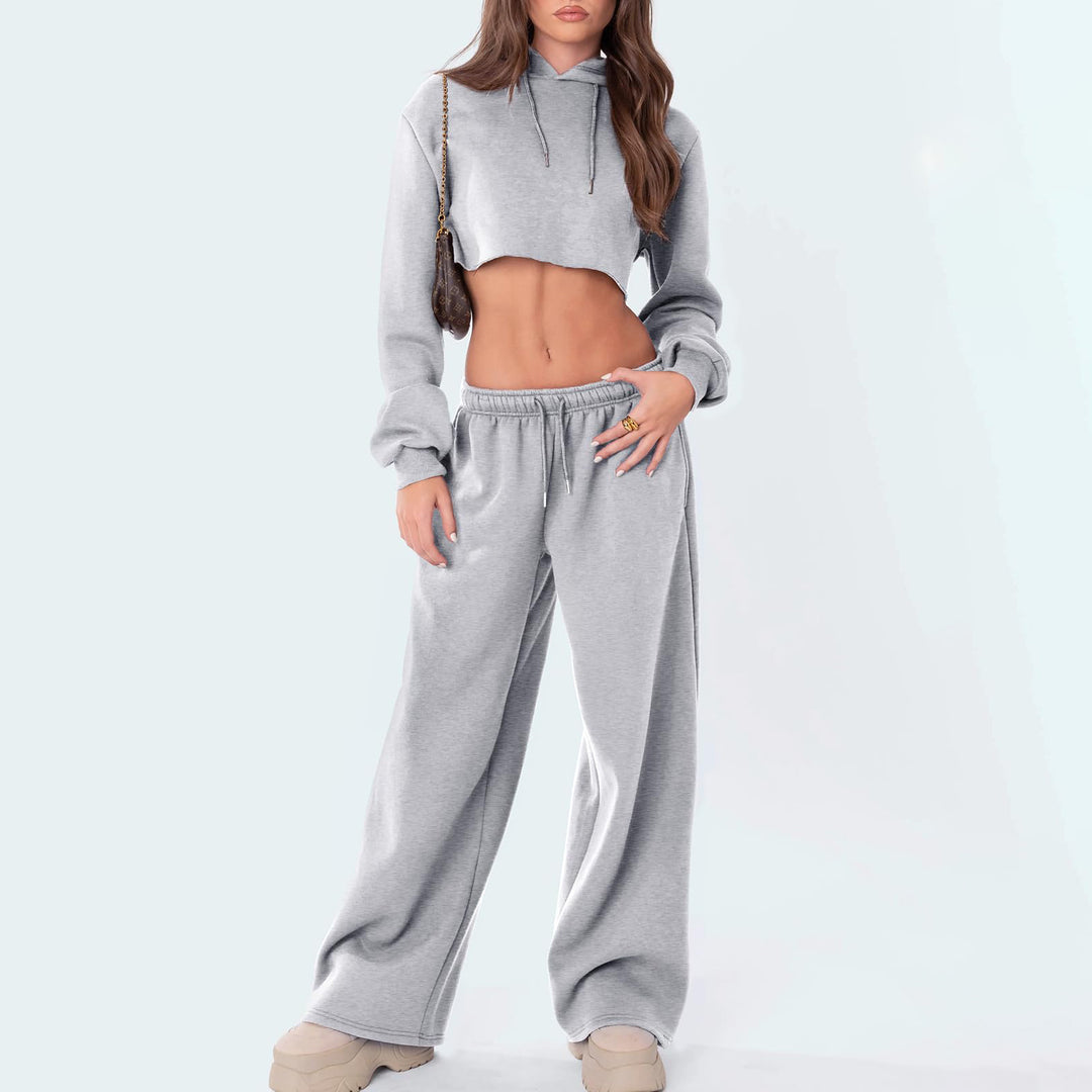Damen weit geschnittene Sweatpants EB