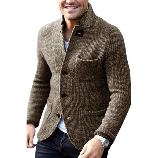 Herren Casual Chic Strickblazer EB