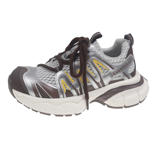 Damen Sportliche Sneakers mit atmungsaktivem Netzmaterial und optimaler Dämpfung EB