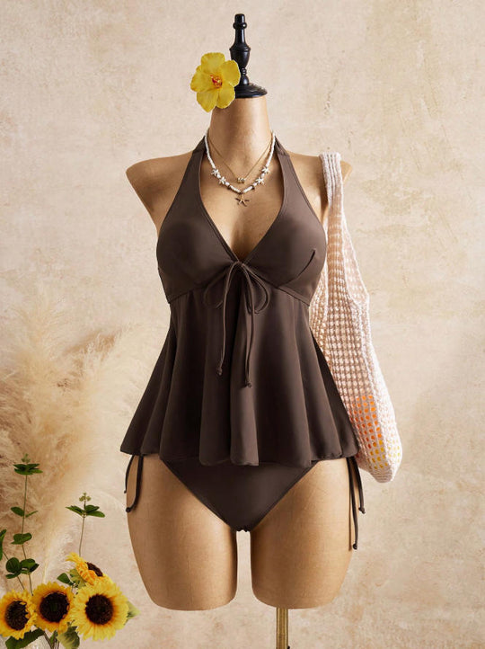 Damen Top-Fashion Badeanzug EB
