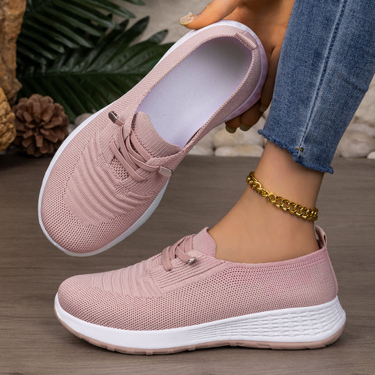 Damen Bequeme und leichte Sneakers mit atmungsaktivem Obermaterial EB