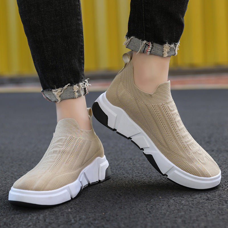 Damen Flexibele Slip-On Sneaker mit rutschfester Sohle EB