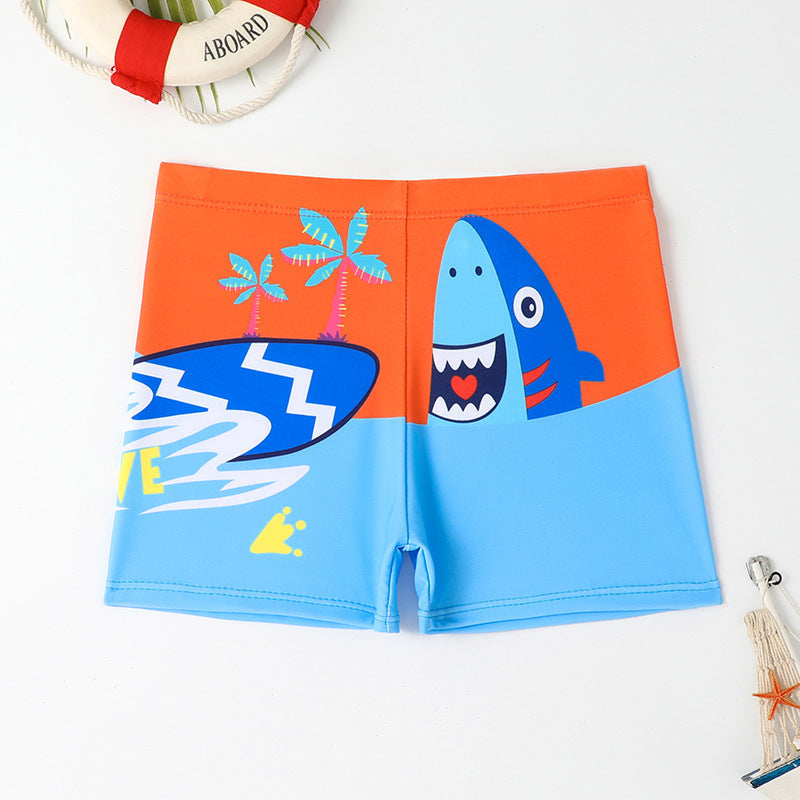 Jungen Schwimmshorts mit maritimen Motiv EB