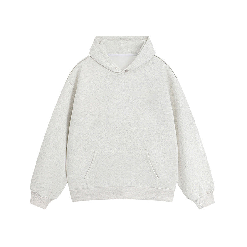 Damen Kapuzenpullover mit praktischen Druckknöpfen und Kängurutasche EB