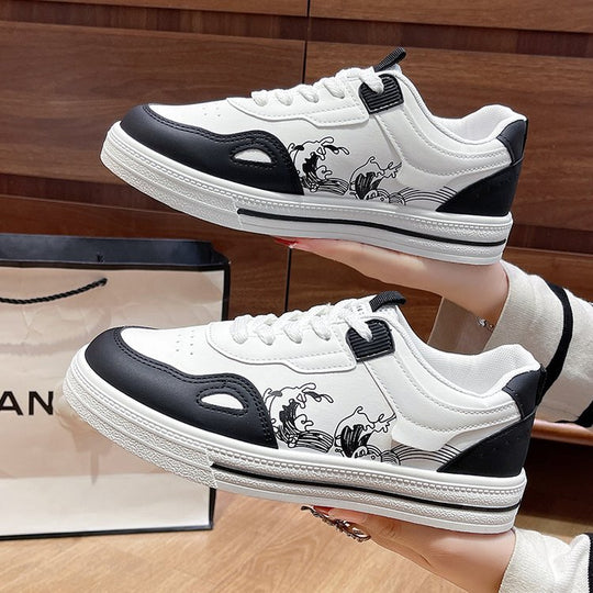 Damen Sneakers mit atmungsaktivem Obermaterial und rutschfester Sohle EB