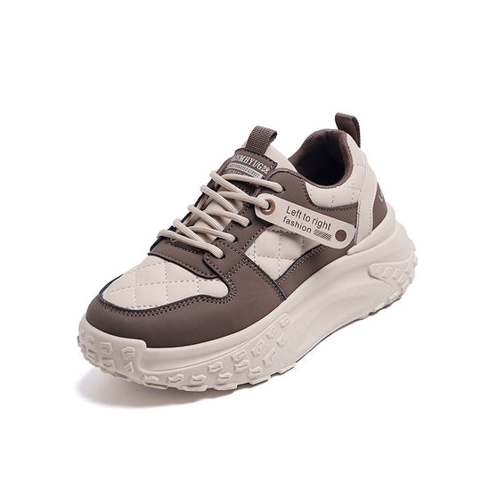 Damen Chunky Sneakers mit modernem Obermaterial und robustem Profil EB
