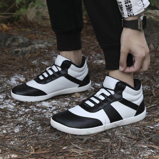 Damen modische High-Top Sneakers mit kuscheligem Innenfutter EB