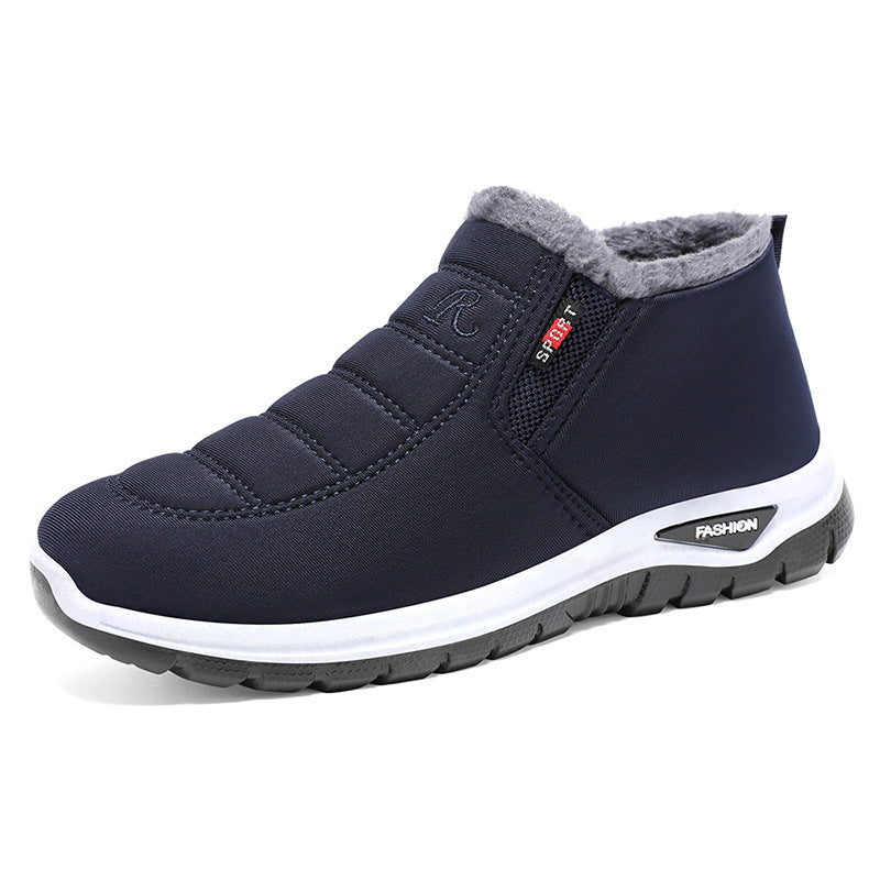 Damen Thermo-Stiefel mit Warmfutter und flexiblem Gummizug EB