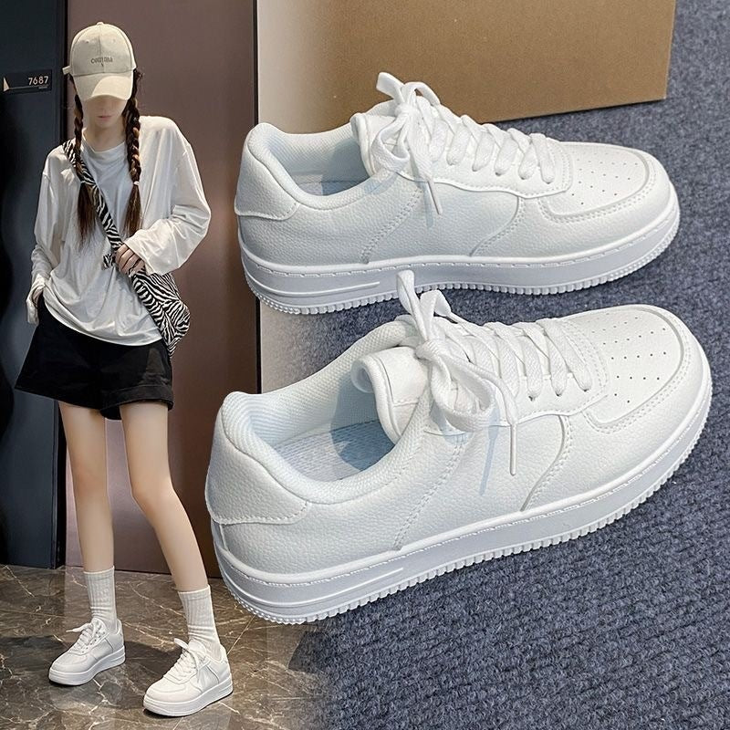 Damen Elegante und bequeme Sneaker mit atmungsaktiver Oberflächenstruktur EB