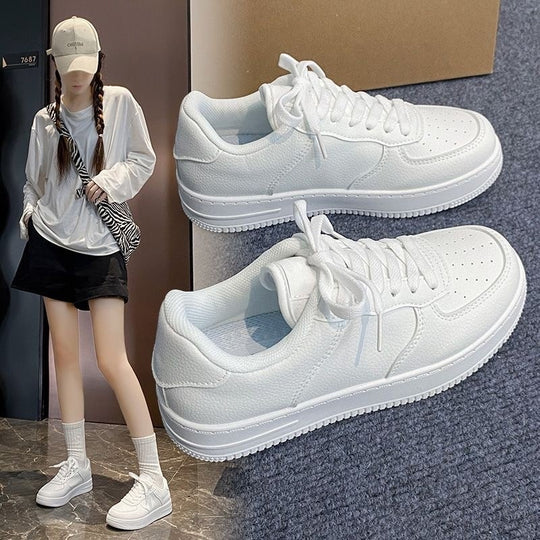 Damen Elegante und bequeme Sneaker mit atmungsaktiver Oberflächenstruktur EB