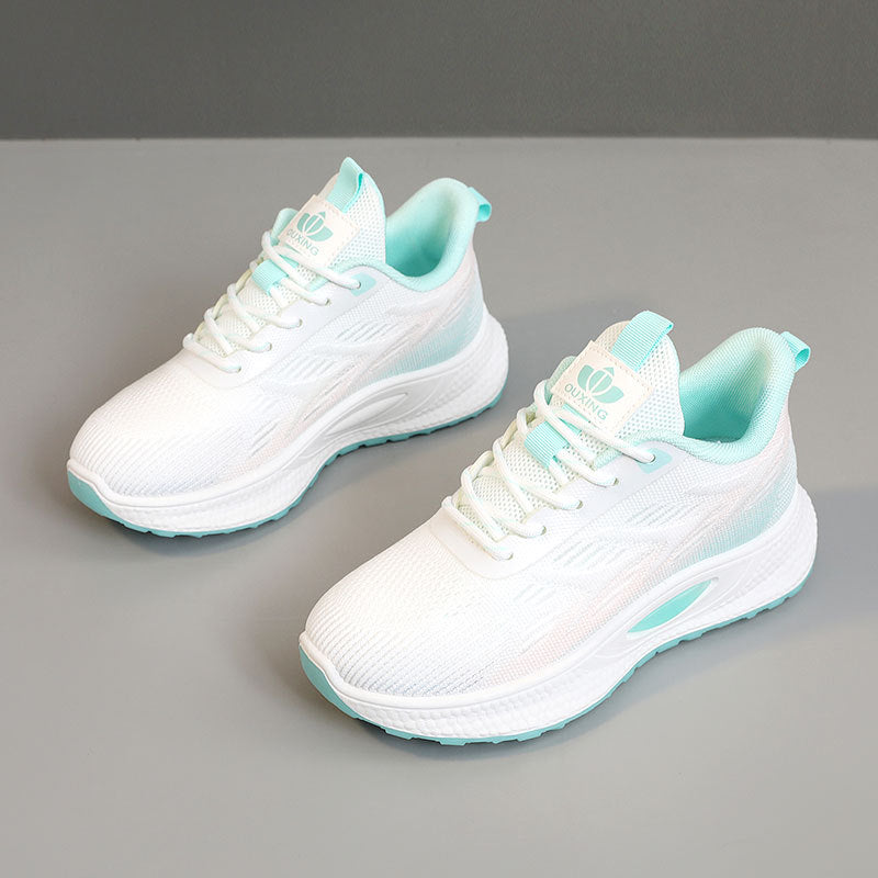Damen Sportliche Laufschuhe mit atmungsaktivem Obermaterial und rutschfester Sohle EB