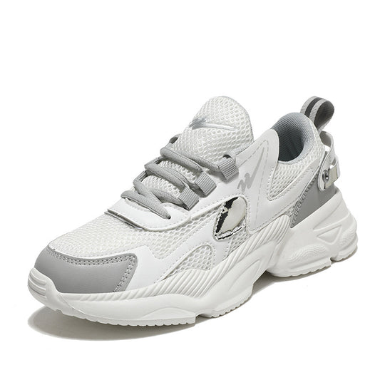 Damen Hochwertige Comfort Sneakers mit atmungsaktivem Mesh-Obermaterial EB