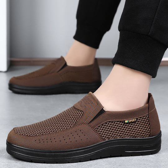 Damen Atmungsaktive Slip-On Freizeitschuhe mit flexiblem Design EB