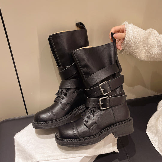 Damen modische Stiefel EB