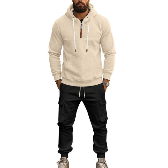 Herren Hoodie und Cargo Jogginghose Set EB