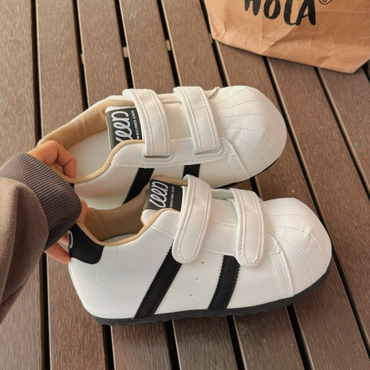 Damen Sneakers mit doppeltem Klettverschluss und gepolsterter Innensohle EB