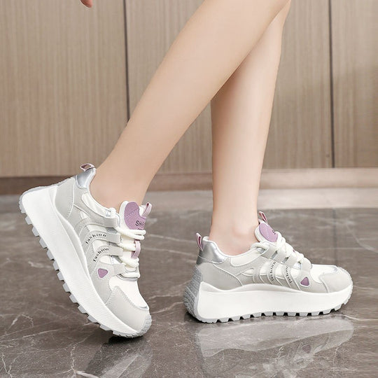 Damen Sportliche Lauf-Sneaker mit dämpfender Sohle und atmungsaktivem Obermaterial EB