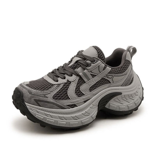 Damen Sportliche Sneakers mit ergonomischem Dämpfungssystem und atmungsaktivem Obermaterial EB