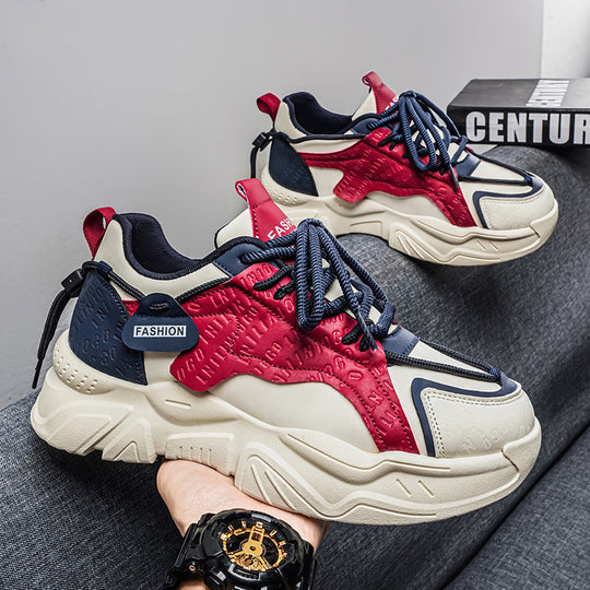 Damen Sportliche Chunky Sneakers im modernen Design mit dämpfender Laufsohle EB