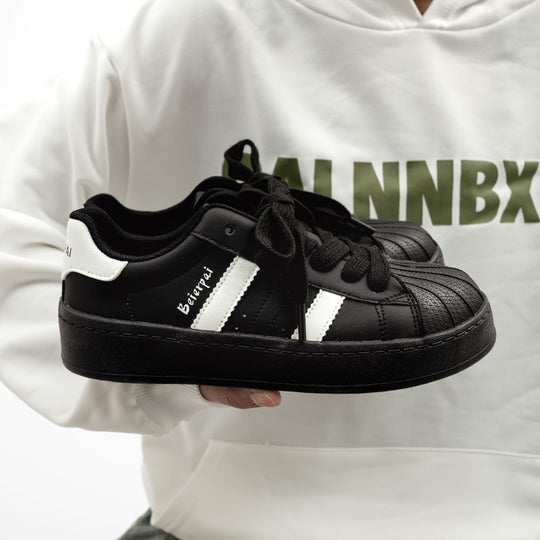 Damen Sneakers mit dicker Profilsohle und gepolstertem Innenfutter EB