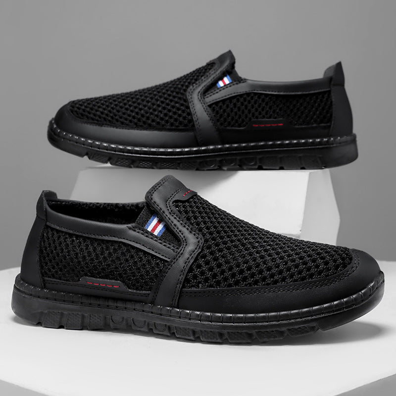 Damen Atmungsaktive und flexible Slip-On Sneakers EB