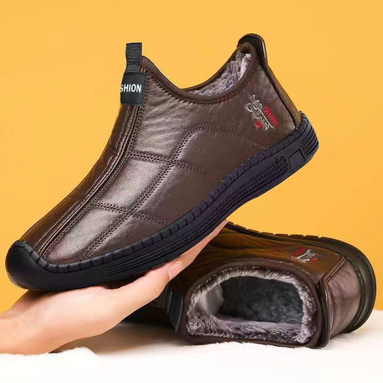 Damen Bequeme und isolierte Stiefeletten mit rutschfester Sohle EB