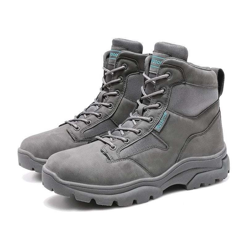Damen Robuste Trekkingstiefel mit rutschfester Sohle und atmungsaktivem Obermaterial EB