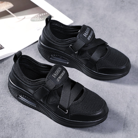 Damen Atmungsaktive Freizeitschuhe mit verstellbaren Riemen EB