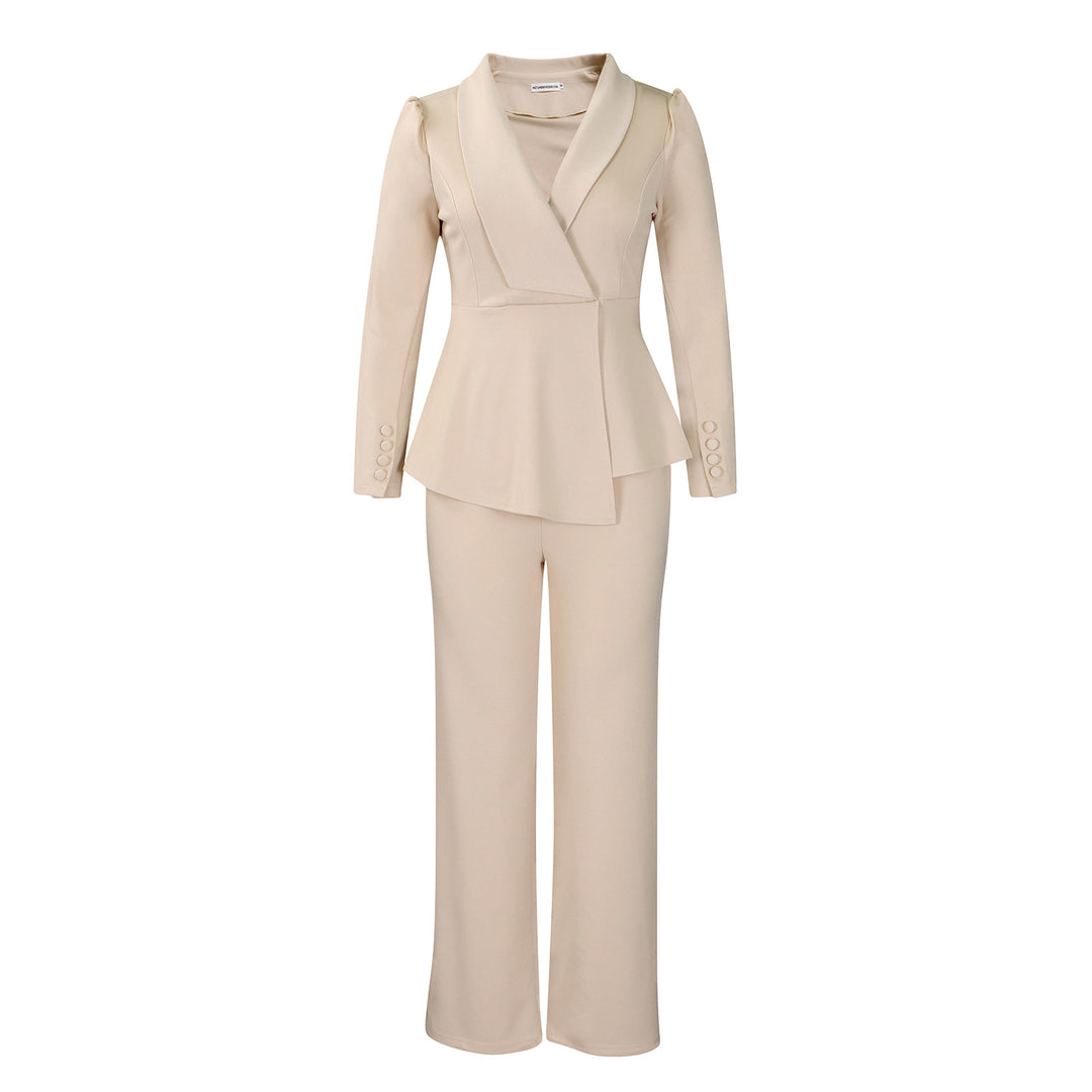 Damen Elegantes Blazer-Hosen-Set EB