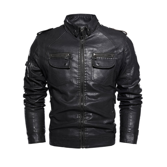 Herren lässige jacke mit zahlreichen Taschen EB
