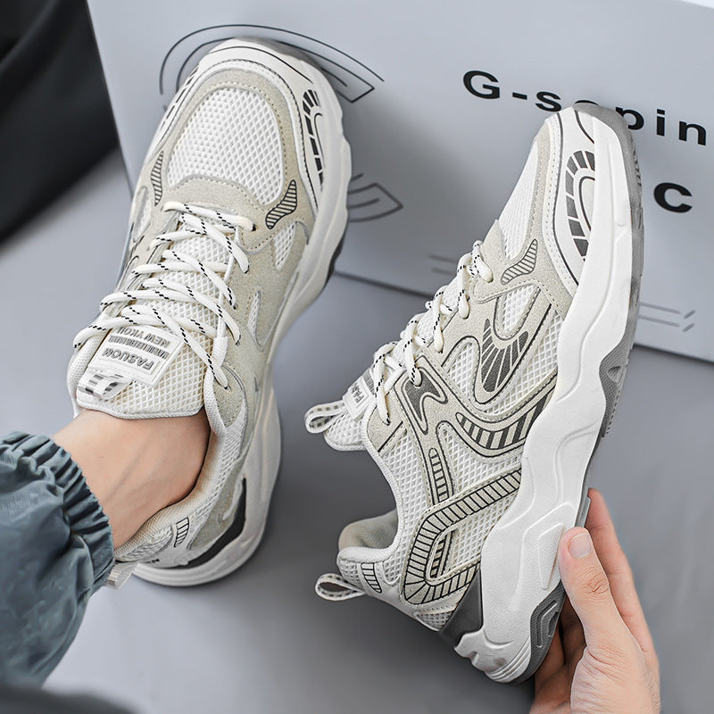 Damen Sportliche Mesh-Sneaker mit atmungsaktiver Struktur und gepolsterter Sohle EB