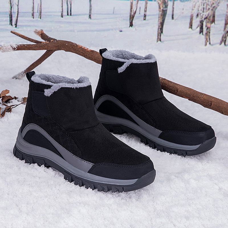 Damen Winterstiefel mit rutschfester Sohle und isolierendem Futter EB