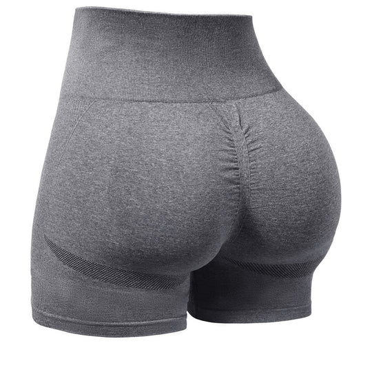 Damen Hochbundige Fitness Shorts mit innovativer Formgebung EB
