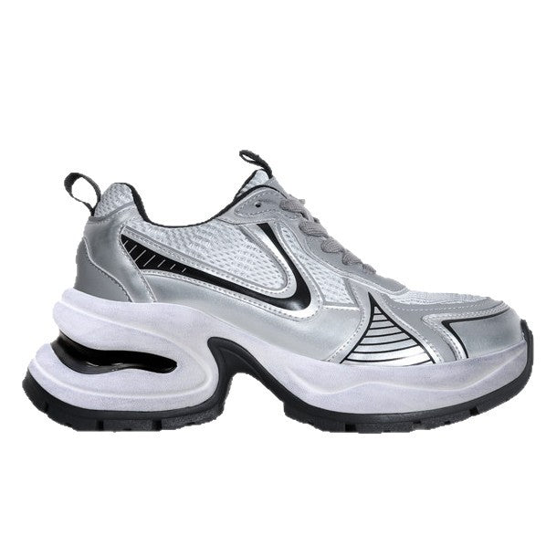 Damen Sportliche Lauf-Sneaker mit atmungsaktivem Mesh-Obermaterial und dämpfender Sohle EB