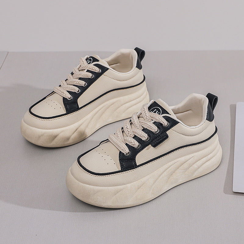 Damen Sportliche Sneakers mit dickem Plateau EB