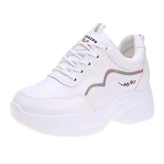 Damen Sneaker mit modischem Wellenmuster EB