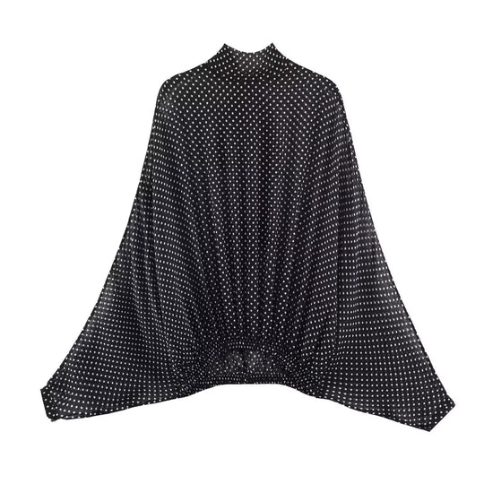 Damen Maxirock mit elegantem Pünktchenmuster und fließendem Schnitt EB